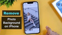 How to Remove Background from Photo on iPhone FREE?