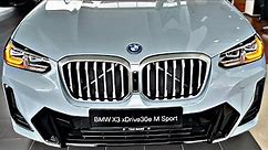 2024 New BMW X3 xDrive30e M Sport | First Look! Exterior And Interior Details
