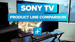 Sony 4K TV Product Line Comparison