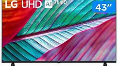 Smart TV 43” 4K Ultra HD LED LG 43UR7800PSA - Wi-Fi Bluetooth Alexa 3 HDMI - TV 4K Ultra HD - Magazine Luiza