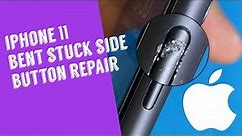 How to repair an iphone 11 damaged side button (power button) repair.