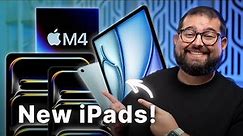M4 iPad Pro, iPad Air, Apple Pencil Pro - 7 Min Apple Event Recap!