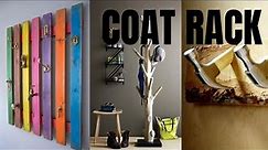 Stylish Coat Rack Ideas. DIY Wall Hook Designs.