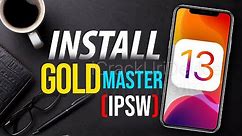 iOS 13 GM - How to Install & Download IPSW for FREE!