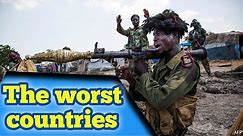 Top 10 Worst Countries to Live in 2024