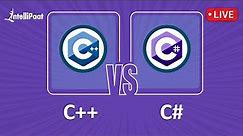 C++ vs C# | C++ vs C# : What Should I Learn | Difference between C++ and C# | | Intellipaat