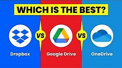 Google Drive vs Dropbox vs OneDrive | Best Cloud Storage 2024 (who wins?)
