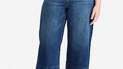 Lauren Ralph Lauren Plus Size Released Hem Crop Jeans - Macy's