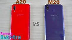 Samsung Galaxy A20 vs M20 SpeedTest and Camera Comparison