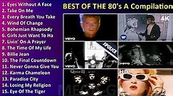 BEST OF THE 80's - A Compilation of the Most Popular Music Video's Ever Played on MTV in the 80'...