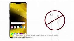 [LG Mobile Phones] Troubleshooting Phone That Will Not Charge