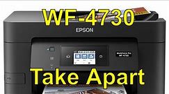 Uncasing WF-4730 - How to Remove Case and Scanner Epson WorkForce