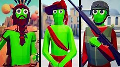 TABS ZOMBIE Invasion vs ALL Eras of Human History - Totally Accurate Battle Simulator Zombies