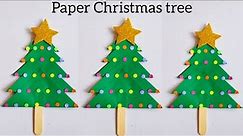 Paper Christmas tree | Christmas crafts for kids | Christmas crafts with paper | Easy paper craft