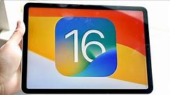iPadOS 16 On iPad Air! (Review)