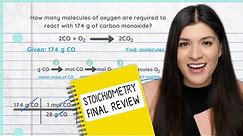 Know This For Your Chemistry Final Exam - Stoichiometry Review