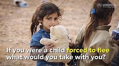 Children make up more than half the world's refugees