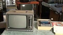 Zenith's very first transistor Television set, royal 1290 from 1966