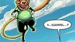 Green Lantern Squirrel Defeats Superman | #superman #comicbooks #batman #justiceleague #dccomics #dc