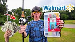 I Found The CHEAPEST Walmart Fishing Kit (What’s Inside?)
