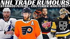 NHL Trade Rumours - Flames, Red Wings, Pens, Couturier Wants Out? Stamkos Future & Coaching Rumours