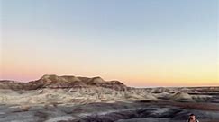 SAVE AND SHARE - Places on Earth 🌎 that do not feel real 🤯📍 Petrified Forest National Park We explored this national park one evening after work as we were driving through and wow did this place exceed our expectations. While we only think a weekend max is all that is needed here, if anything, go for sunset! 🌅 When I tell you we felt like we were walking on another planet, we truly did. We didn’t even feel like what we were walking on was real, felt like we were on the moon 🌙 Add this natio