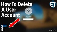 How To Delete A User Account on Windows 10 (2 Ways)