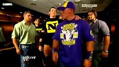 WWE RAW 10/4/10 John Cena & Nexus Backstage Segment HD