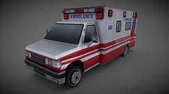 Ambulance - Download Free 3D model by mk2design