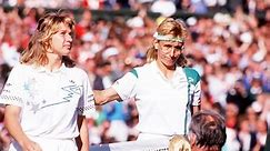 Steffi Graf gets dragged as Martina Navratilova jumps to Chris Evert and Billie Jean King's defense after being called out for not supporting women's sports