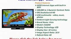 [REVIEW] Vizio E322AR 32-Inch 60 Hz Class LCD HDTV with VIZIO Internet Apps - Black