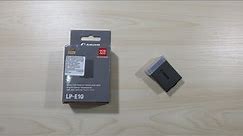 Canon Battery Pack LP-E10 - Unboxing and First Impressions 2022