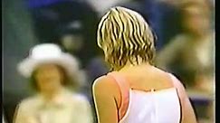 Chris Evert vs. Tracy Austin Famous 1980 US Open semifinal!