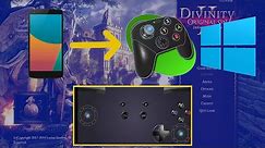 How to Use Android Phone as a Free Windows Xbox Controller to Play Games - DroidJoy Tutorial