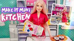 Can The Make It Mini Kitchen Fit Barbie? Let’s DIY a Hidden Doll Room To Store It