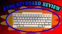 Happy Hacking Keyboard Speed Typing Review! Expensive but sounds GREAT!