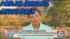 Pauline Bringing Aussie Back! - Ozconspiracy.com