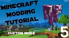 Create Minecraft Mods WITHOUT CODING!! - EP5 - Custom Mobs | MCreator Tutorial