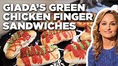 Giada De Laurentiis' Green Chicken Finger Sandwiches | Giada's Holiday Handbook | Food Network