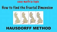 How to Find the Fractal Dimension of a Coastline
