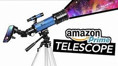 TELMU Telescope, 70mm Aperture 400mm Astronomical Telescope - BEST TELESCOPE ON AMAZON - ($ALE)