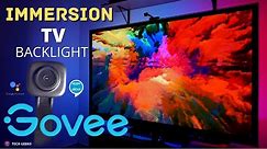 GOVEE Immersion RGBIC LED TV Backlight | Unboxing, Setting Up & Review | Alexa & Google Support.