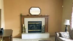 284.Easy faux stone fireplace tutorial #diyproject #DIY #renovation #reno #howto #tutorial #diyfireplacemakeover #fireplace #fireplacediy #diyfireplace | Cormacacaca