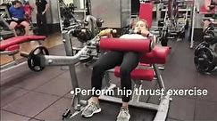 How to Use the Hip Thrust Machine