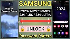 Samsung S20, S21, S22, S23, S24, S24+, S24 Ultra / Remove Screen Lock / Unlock PIN / Hard Reset
