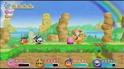 Kirby's Adventure Wii : Multiplayer mode trailer