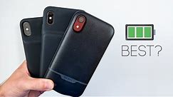 Top 3 Best iPhone Battery Cases! | Apple vs Mophie vs Encased