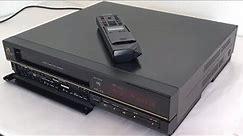 1990 Panasonic NV-J1A VCR VHS Tape Fast Forward & Rewind