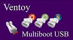 Multiboot USB: Create a bootable USB drive with Ventoy