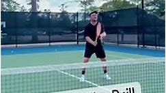 The tennis volley technique- Great drill for the volley feel Davor#tennis#tenis#tennishaus #volley | Tennis.Haus